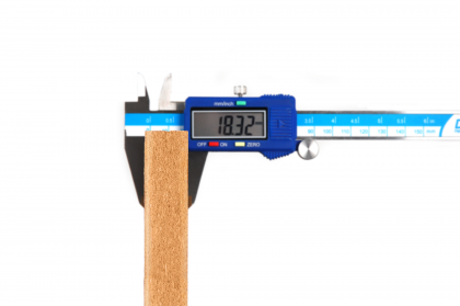 MDF size with calliper