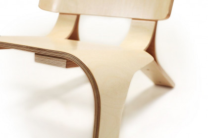 Plywood cut to size can be bent in most way